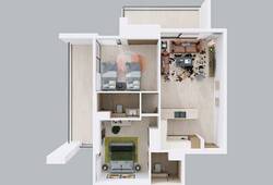 2 bedroom apartment